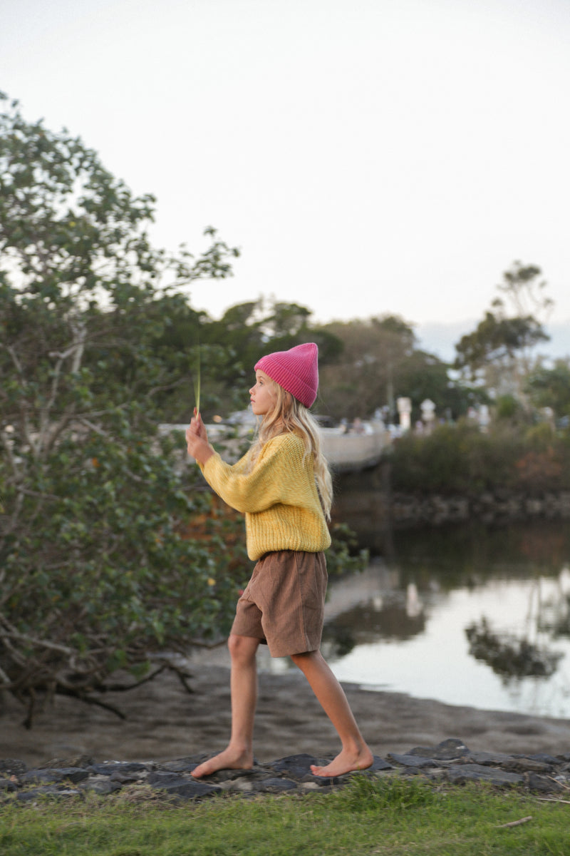 POINT BEANIE - PINK