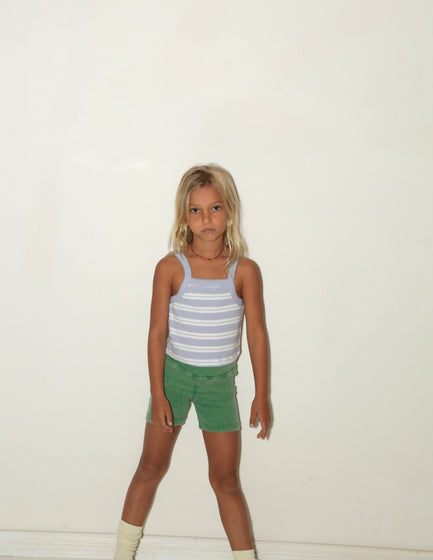 BIKE SHORT - VINTAGE GREEN