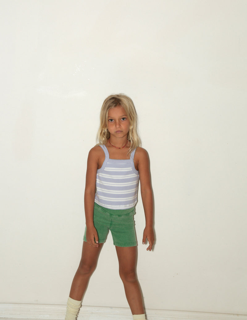 BIKE SHORT - VINTAGE GREEN