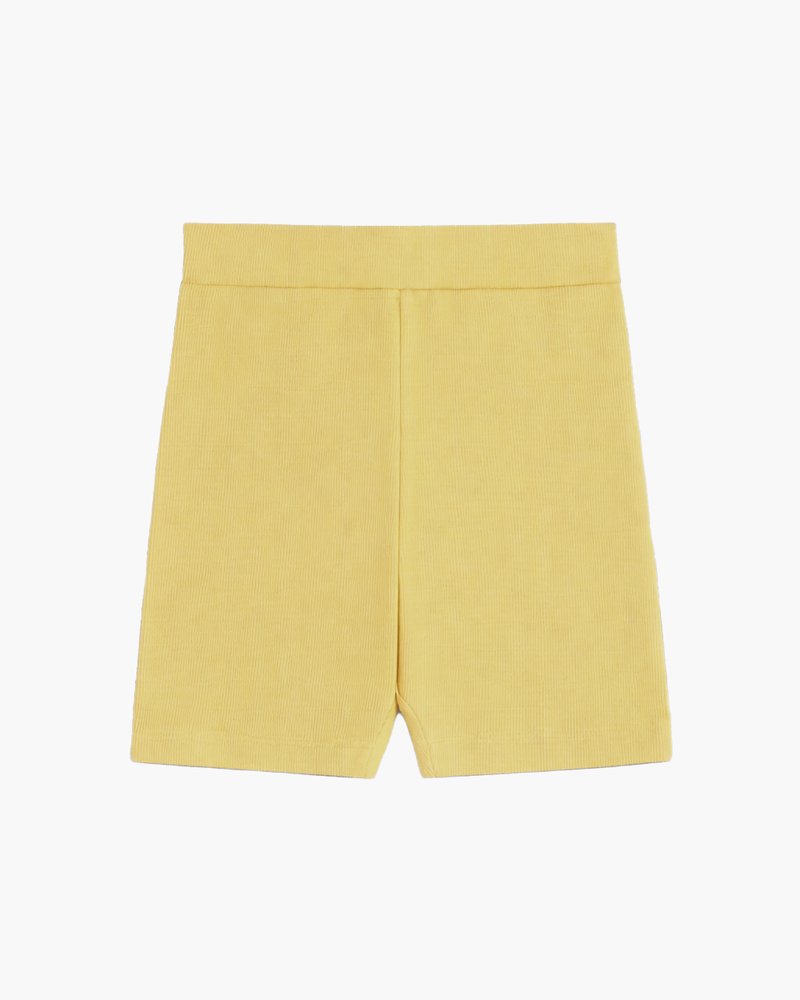 BIKE SHORT - YELLOW