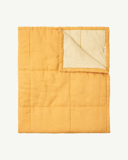 MINI QUILTED DUVET/PLAYMAT - SUNSHINE & PASTEL